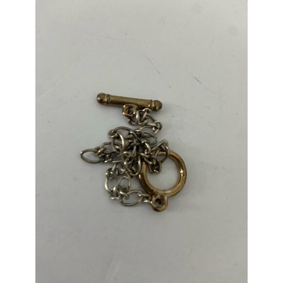 Chain bracelet with toggle clasp - Picture 4 of 4